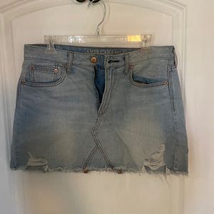 American Eagle blue Jean skirt, size 8